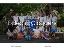 Tablet Screenshot of eclecticcloggers.org